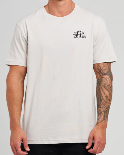Contrast Hueys | SS Tee - Smoke