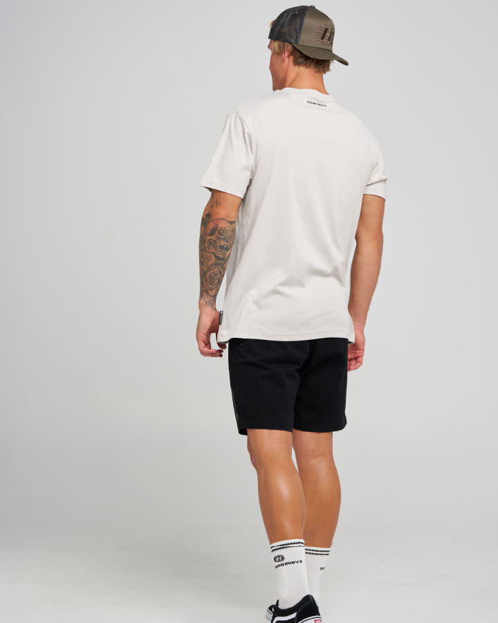 Contrast Hueys | SS Tee - Smoke