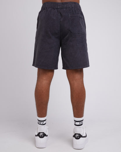 Silent Cord Short - Washed Black