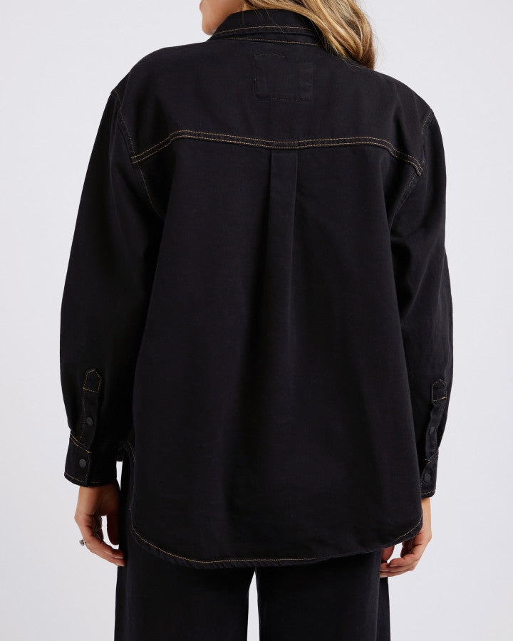 Daisy Overshirt - Black