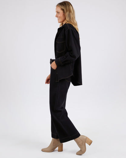 Daisy Overshirt - Black