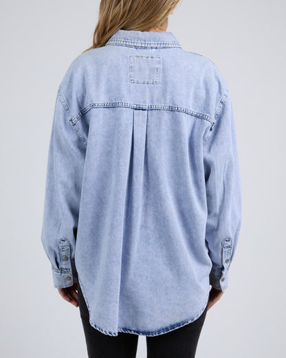 Daisy Overshirt - Light Blue