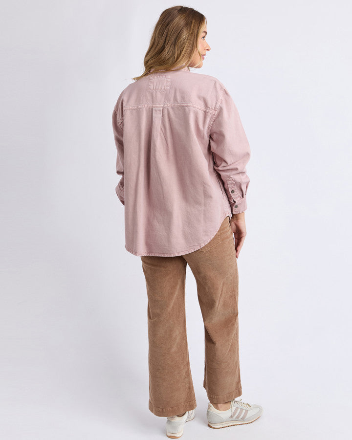 Daisy Overshirt - Dusty Pink