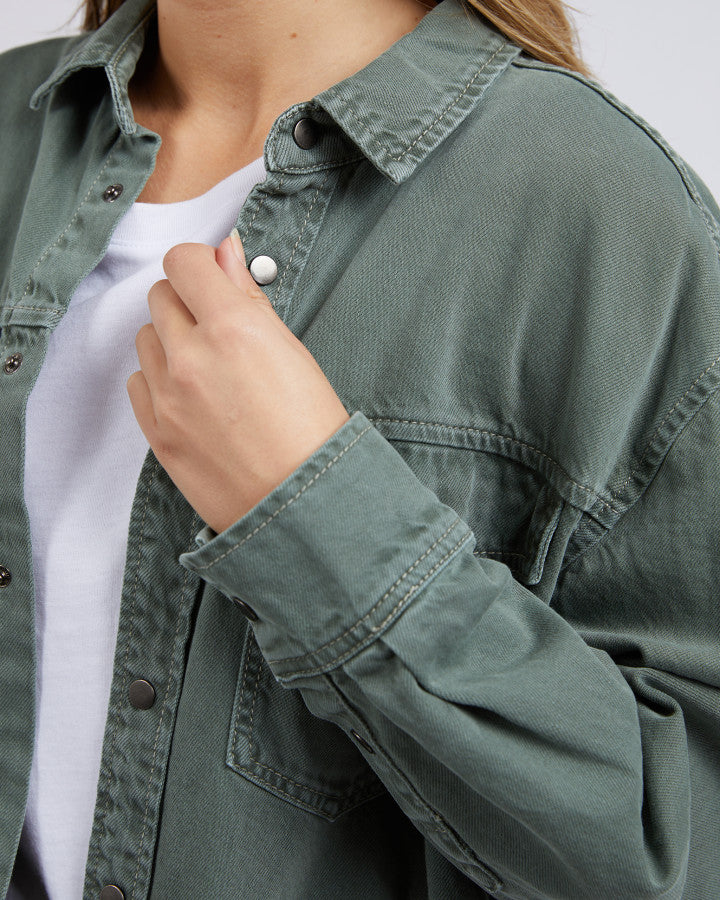 Daisy Overshirt - Khaki