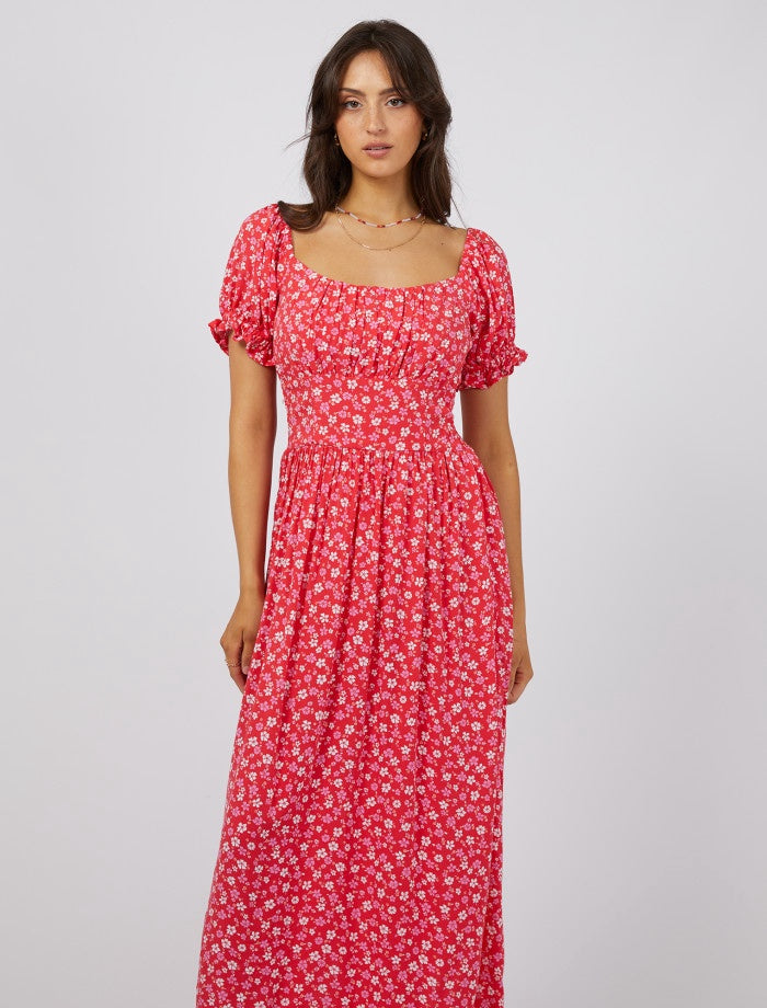 Dolly Maxi Dress - Red