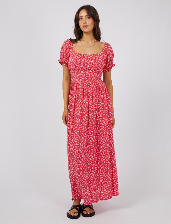 Dolly Maxi Dress - Red