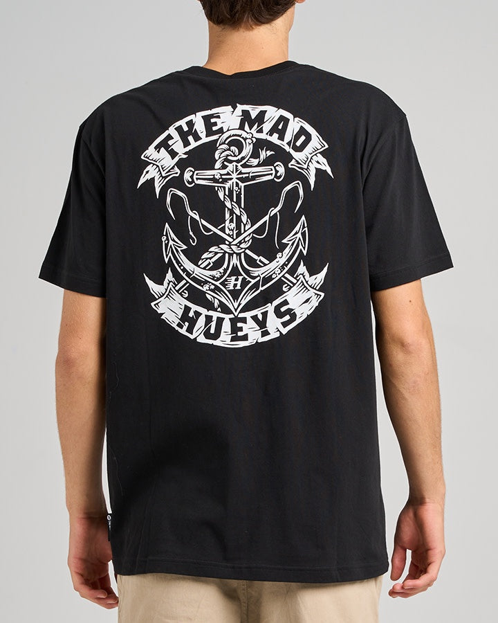 Drop Anchor SS Tee - Black