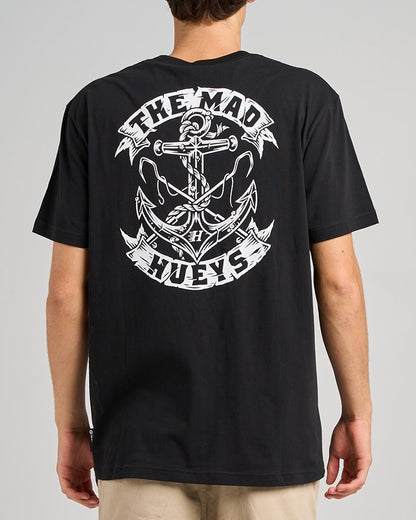 Drop Anchor SS Tee - Black