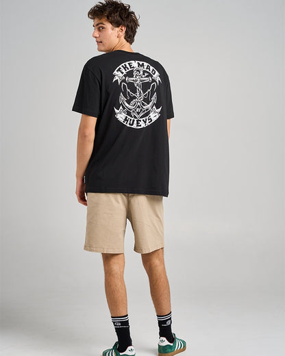 Drop Anchor SS Tee - Black