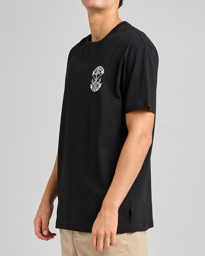 Drop Anchor SS Tee - Black