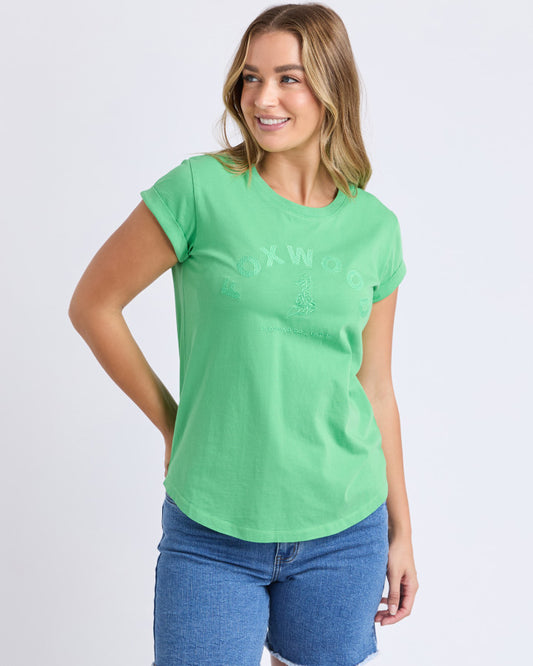 Foxwood Effortless Tee - Irish Green