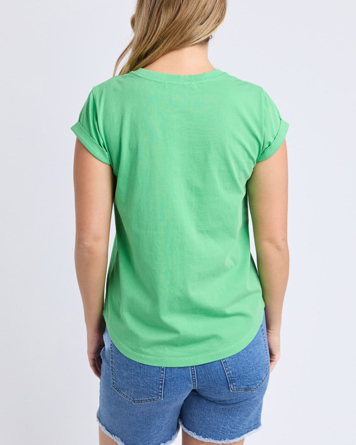Foxwood Effortless Tee - Irish Green