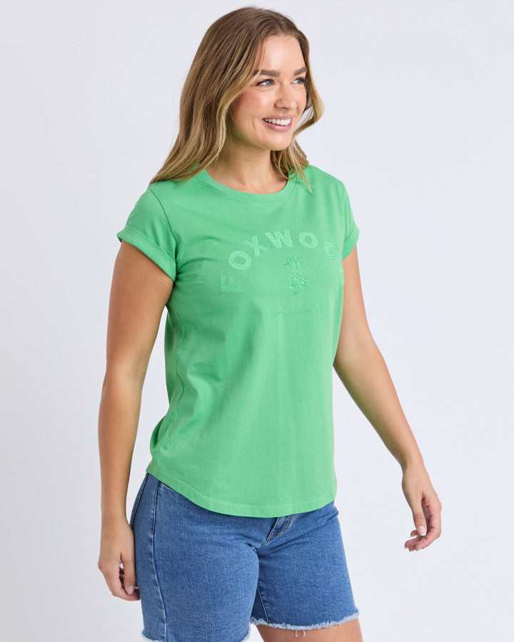 Foxwood Effortless Tee - Irish Green