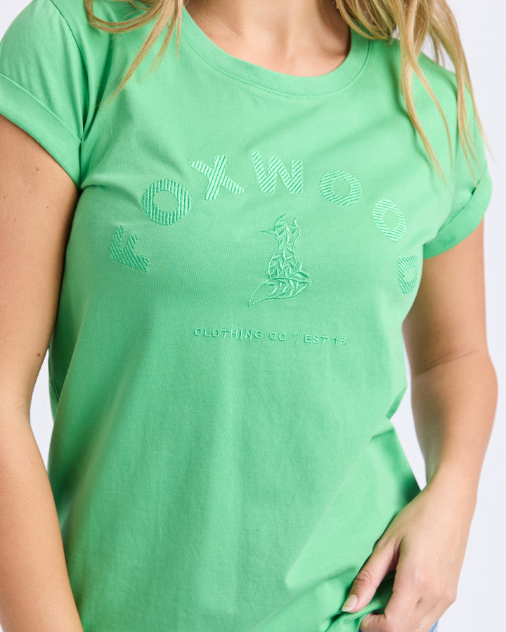 Foxwood Effortless Tee - Irish Green
