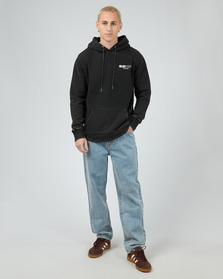 Elite Scoop Hoodie - Washed Black
