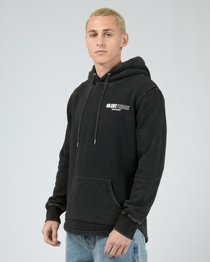 Elite Scoop Hoodie - Washed Black
