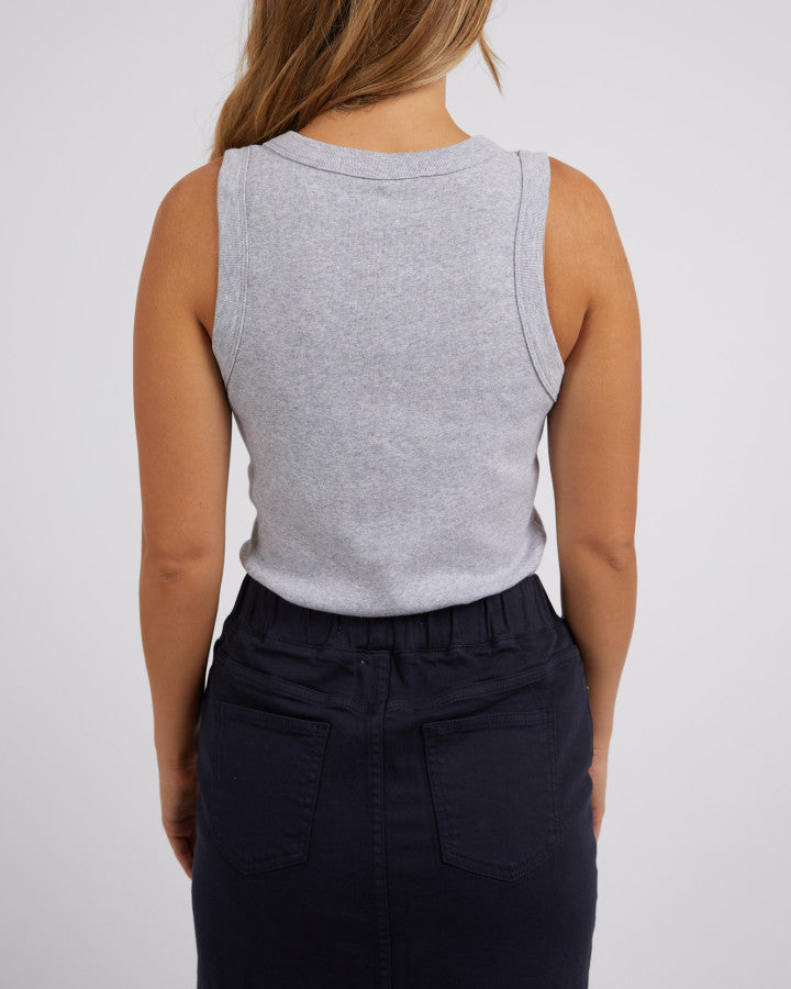 Esme Tank - Grey Marle