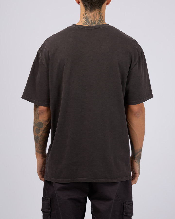 Essential Script T-Shirt - Coal