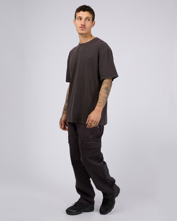 Essential Script T-Shirt - Coal