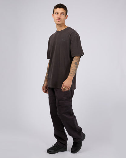 Essential Script T-Shirt - Coal