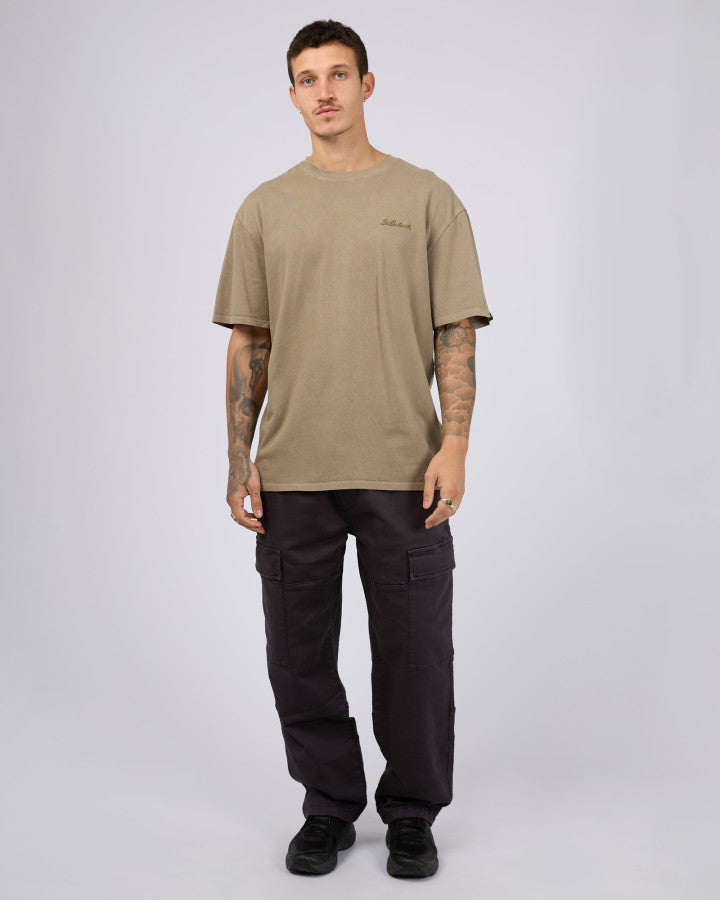 Essential Script T-Shirt - Sage