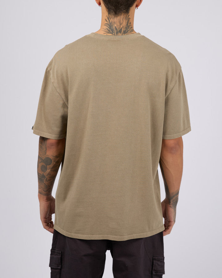 Essential Script T-Shirt - Sage