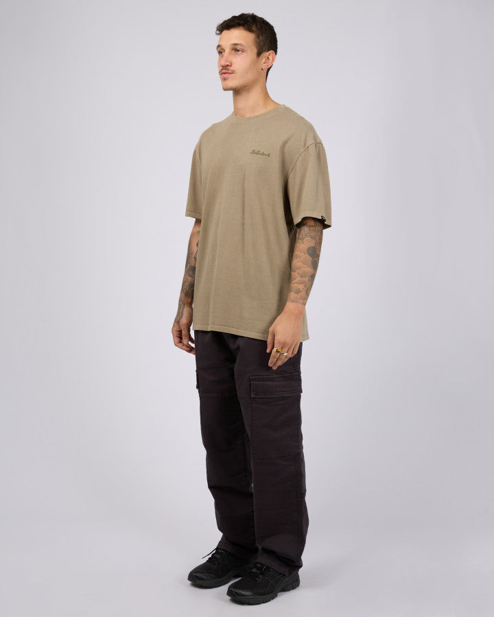 Essential Script T-Shirt - Sage