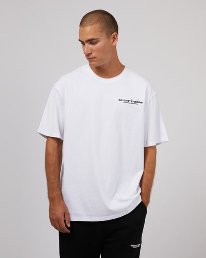Silent Theory Essential Theory Tee - White