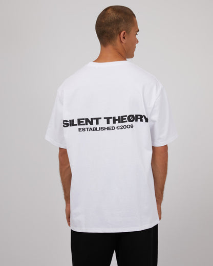 Silent Theory Essential Theory Tee - White
