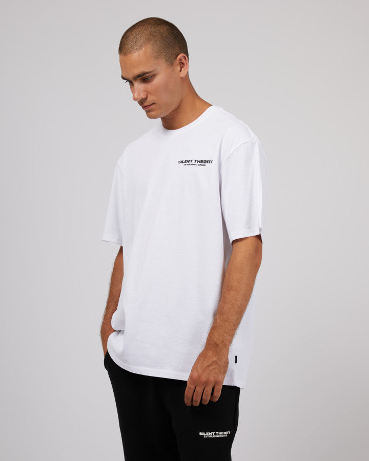 Silent Theory Essential Theory Tee - White