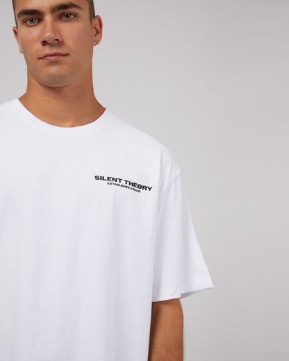 Silent Theory Essential Theory Tee - White