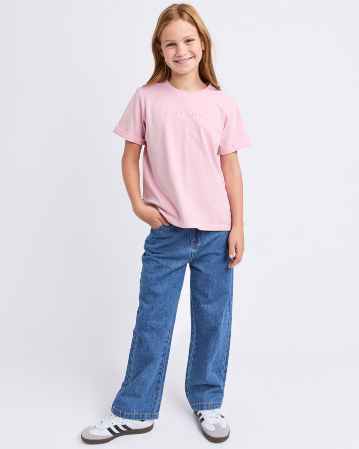 Eve Girl Washed Tee - Candy