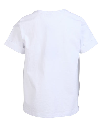 Eve Girl Washed Tee - White