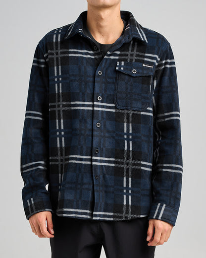 Fk off Fish on Shacket - Navy