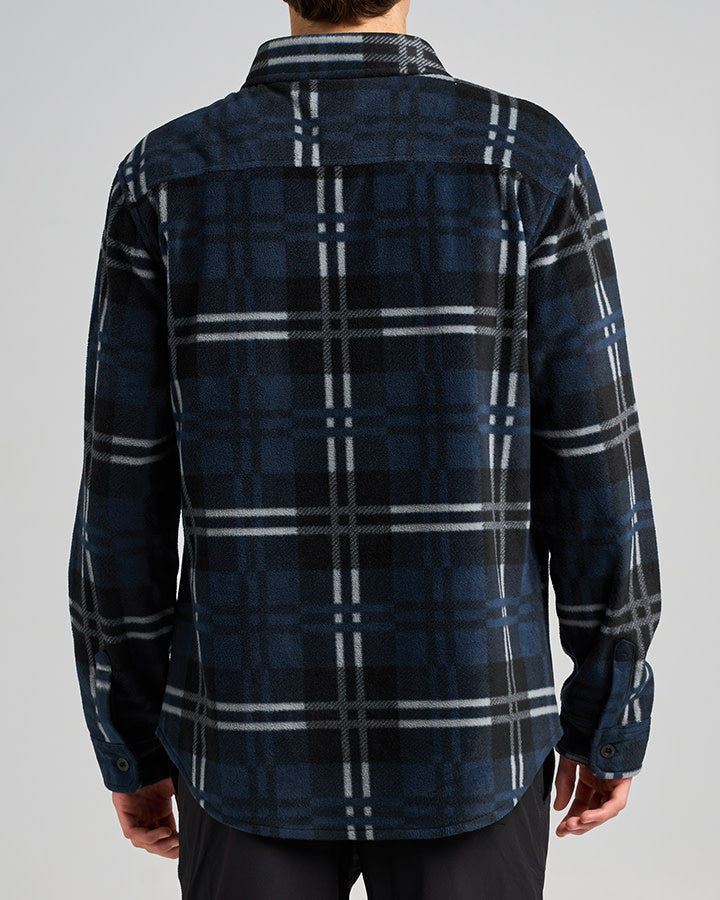 Fk off Fish on Shacket - Navy