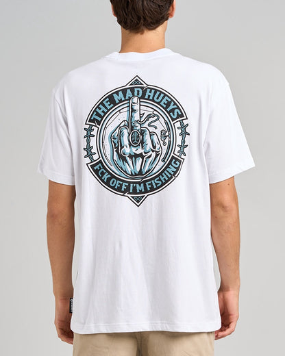 Fk off Fish On - White