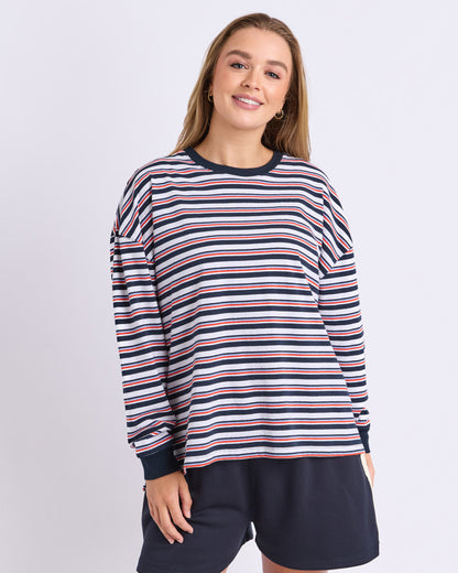 Foxwood Frame LS Tee - Stripe