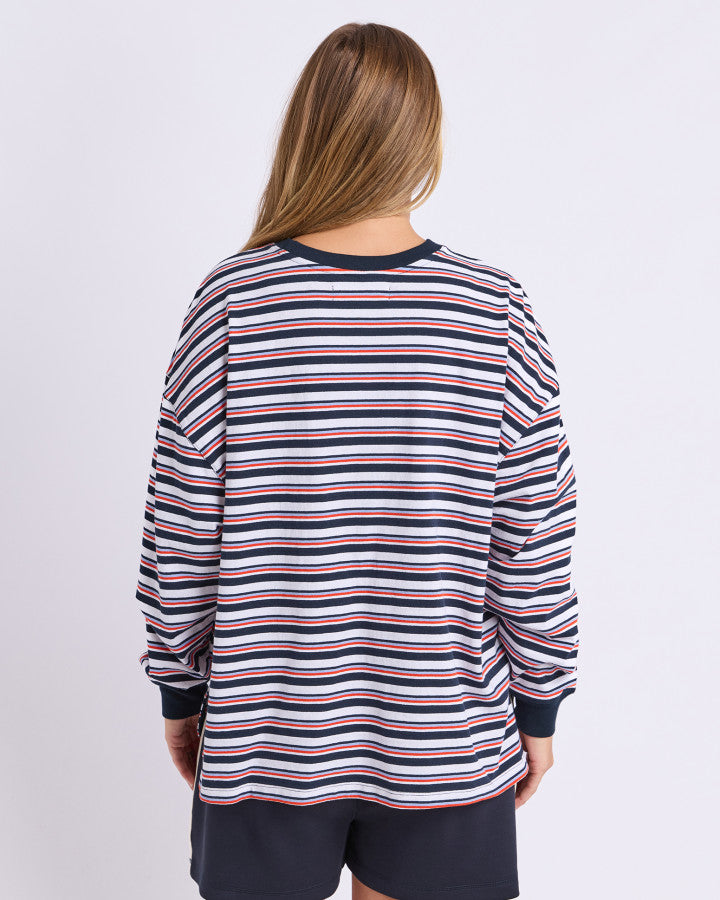 Foxwood Frame LS Tee - Stripe