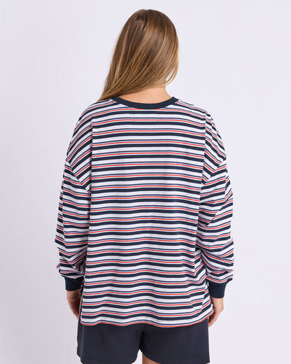 Foxwood Frame LS Tee - Stripe
