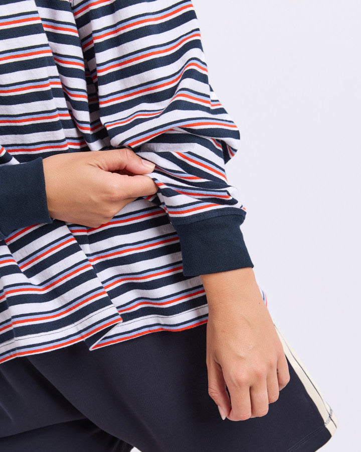 Foxwood Frame LS Tee - Stripe