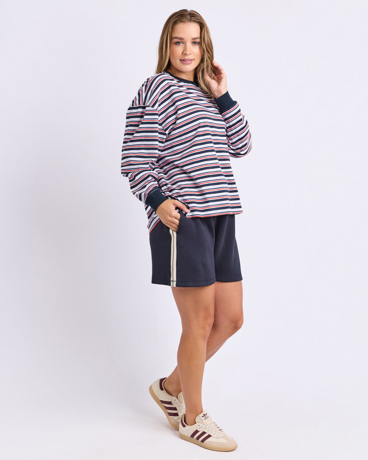 Foxwood Frame LS Tee - Stripe