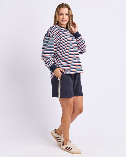 Foxwood Frame LS Tee - Stripe