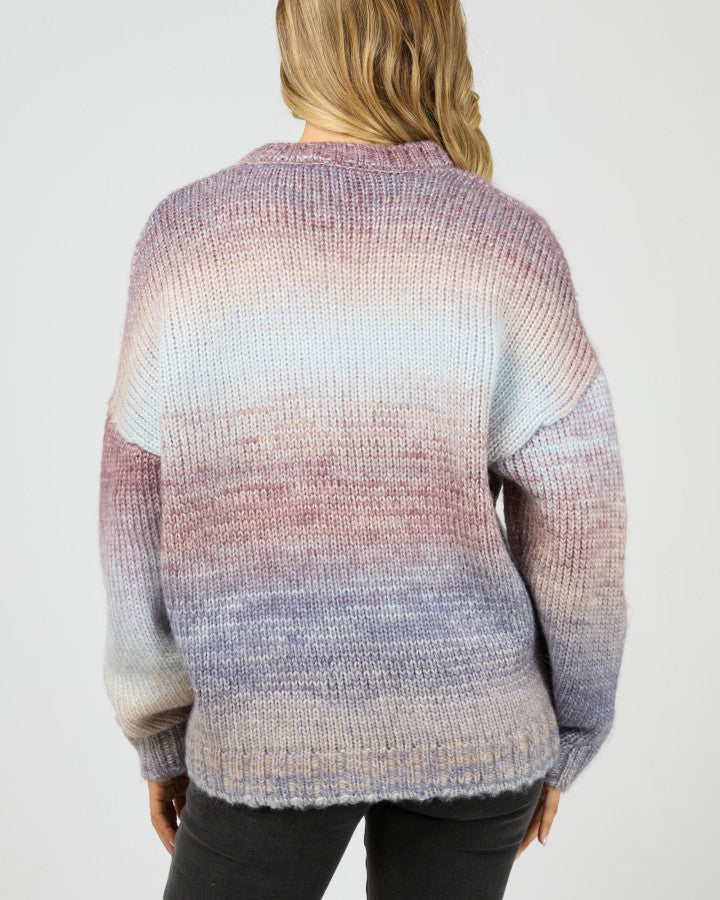Fray Knit Jumper - Multi