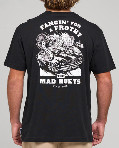 Frothy Fanging | SS Tee - Black