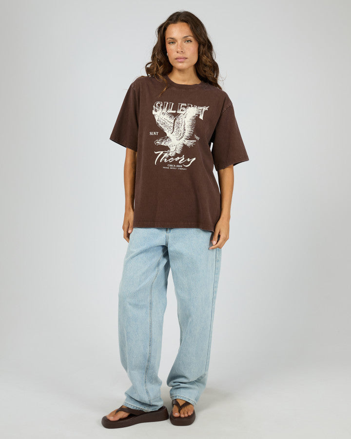 Fundamental Oversized Tee - Brown