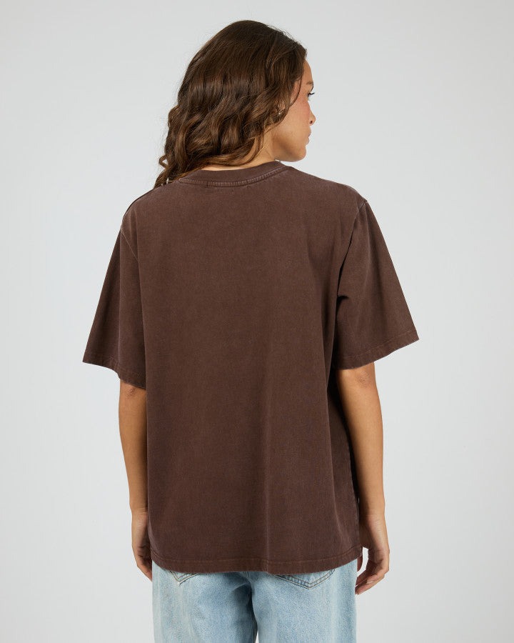 Fundamental Oversized Tee - Brown