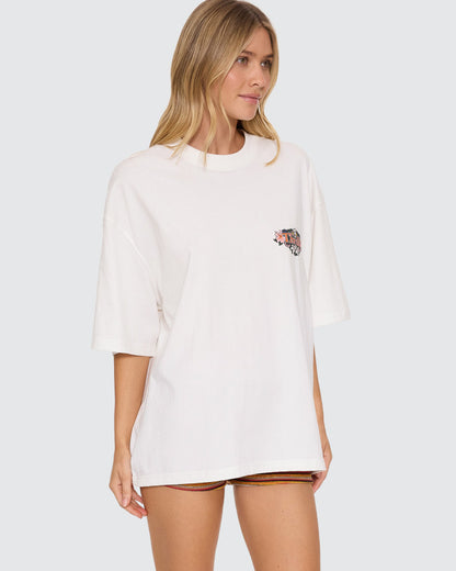 Thrills | Garland Oversized Tee | Dirty White