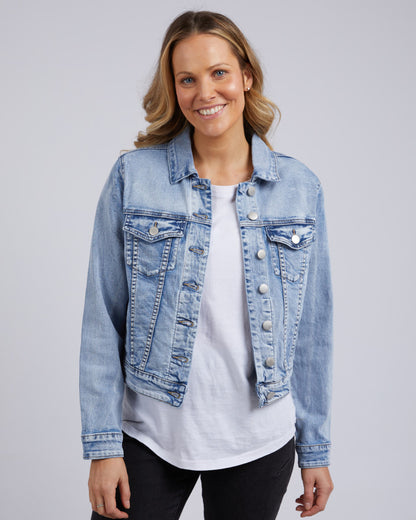 Georgia Denim Jacket - Light Blue