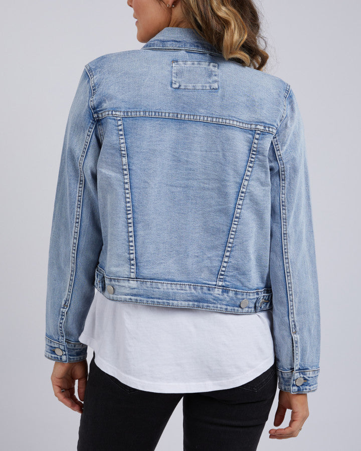 Georgia Denim Jacket - Light Blue