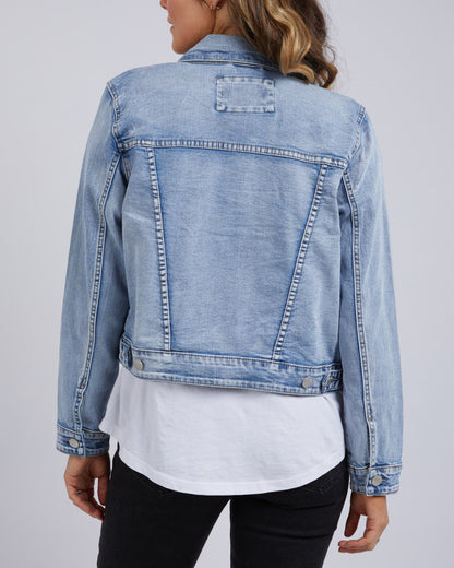 Georgia Denim Jacket - Light Blue